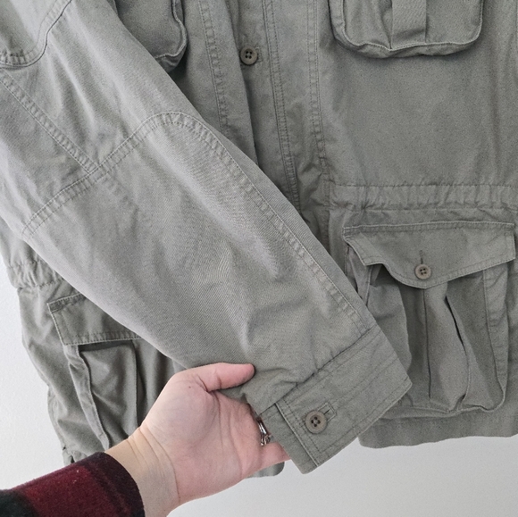 LL Bean Supernatural Dean Winchester Jacket Men XL Grey Field Pilot - Picture 9 of 16